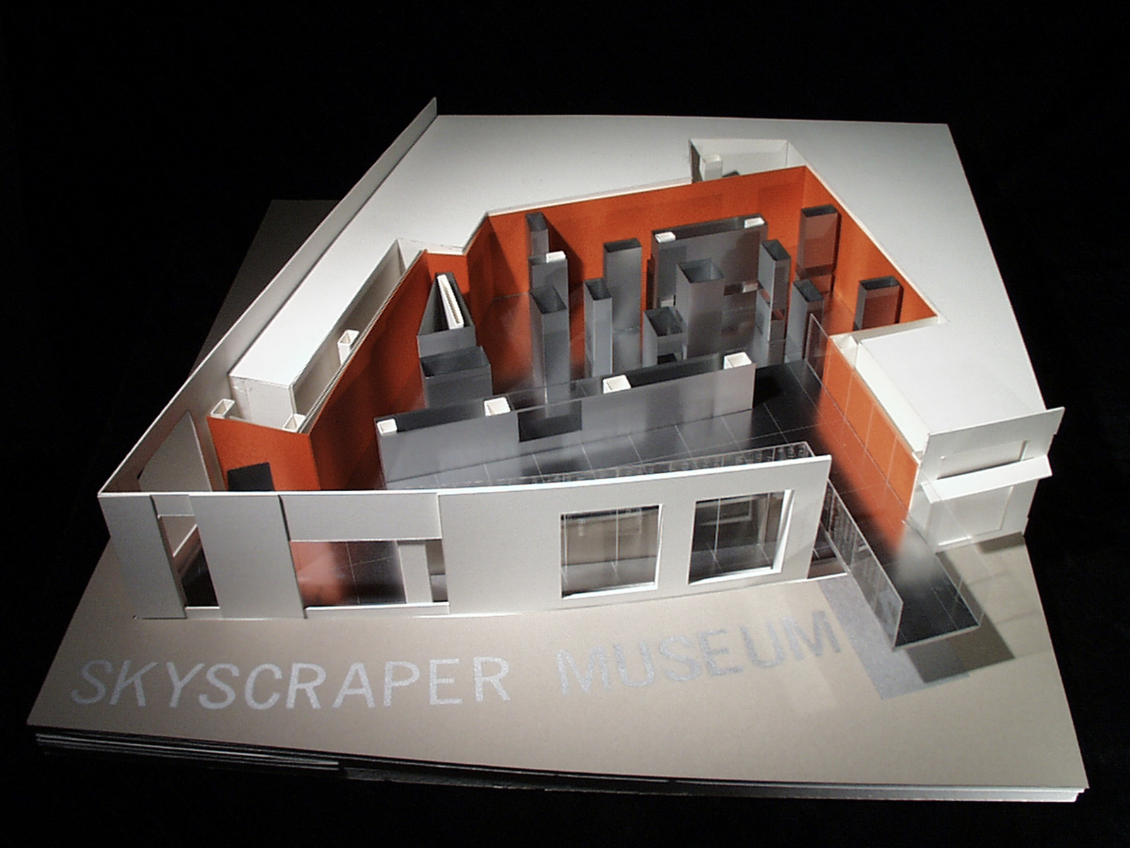 Museum model courtesy Skidmore, Owings & Merrill